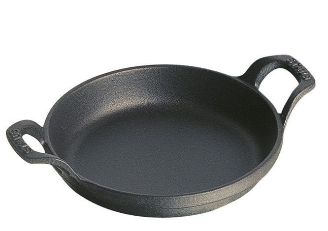 Ugnsform i gjutjärn - Staub - Svart - 12 cm