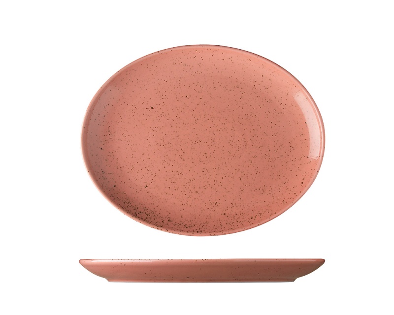 Assiette ovale, 28 cm, Lifestyle Terracotta - Lilien