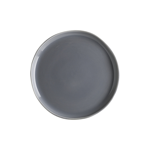 Plate 25 cm, gray, Cras - Bonna