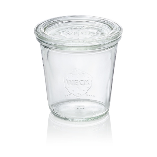 Glass jar with lid, 29 cl, tall - Weck