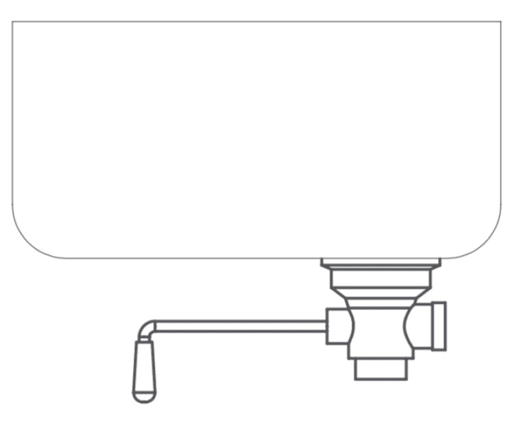 Shut-off valve for dishwasher