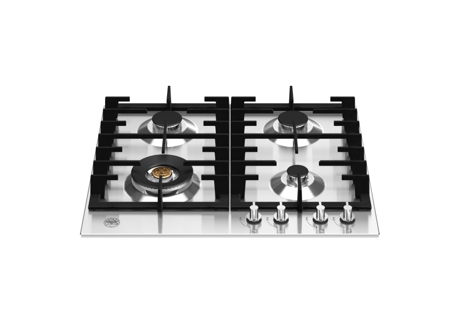 Stainless gas hob, 60 cm, Modern - Bertazzoni