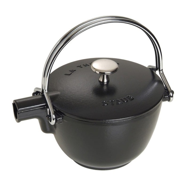 Cast iron teapot, 1.15 litres, black - Staub