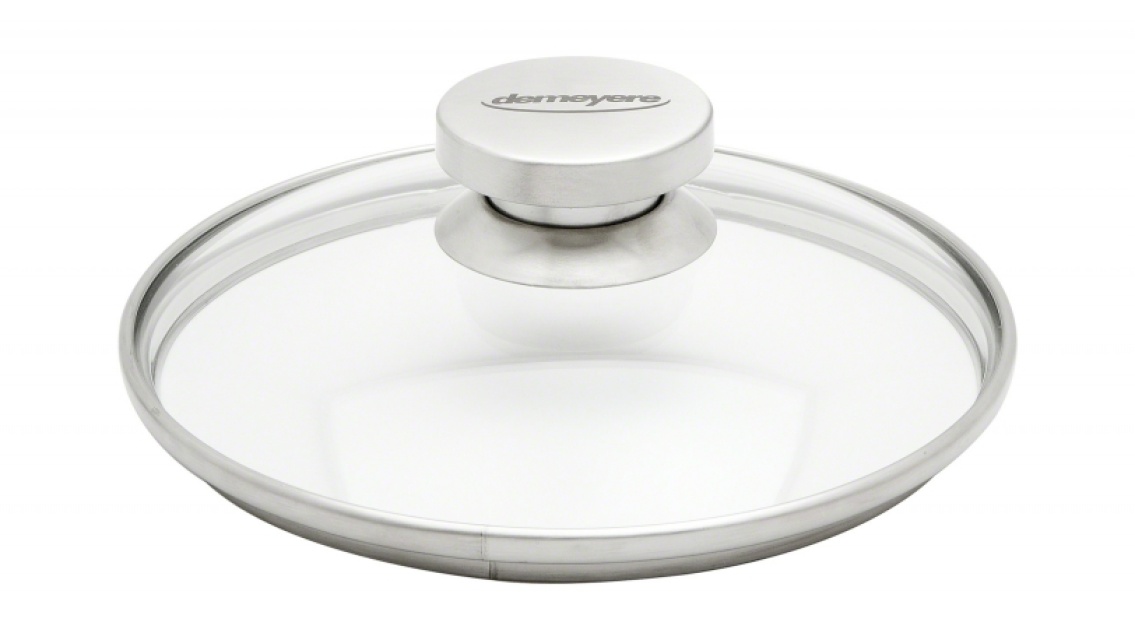 Glass lid with steel knob, Specialties - Demeyere