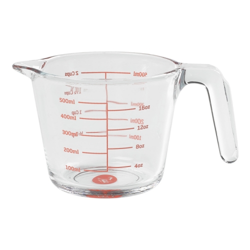 Measuring jug, tempered glass, 0.5 liter - Tala