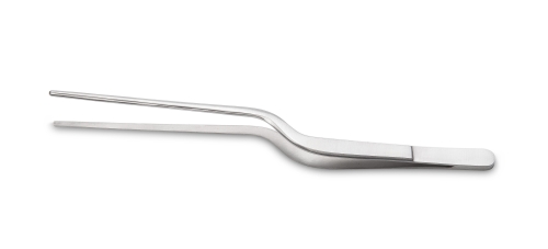 Overlay tweezers, offset - 100% Chef - 14 cm