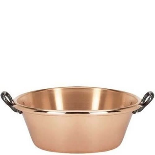 Copper Jam pan - De Buyer, cast iron handle