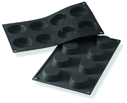 Silicone baking tin, tartlets - Martellato