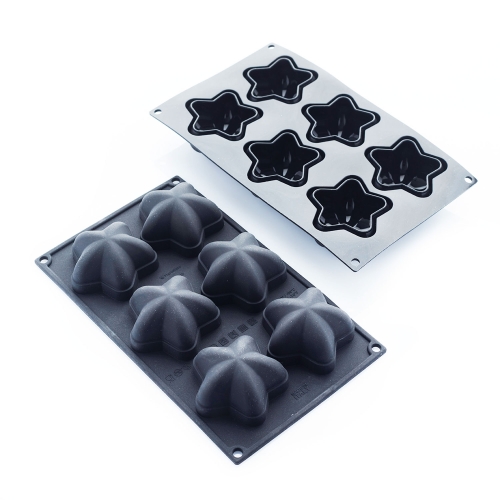 Silicone baking mould, Black, Marina, 30SIL510 - Martellato