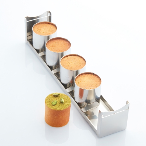 Baking mould, Set of 5 x Mini Cylinder - Martellato