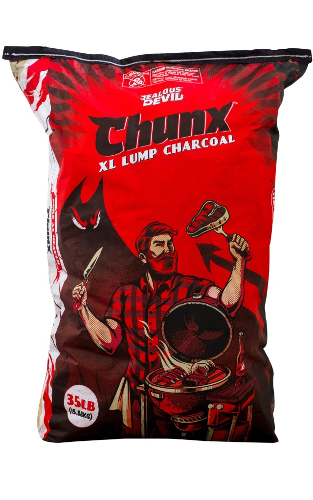 Barbecue charcoal, Chunx XL - Hardwood Lump Charcoal, 15.88kg - Jealous Devil