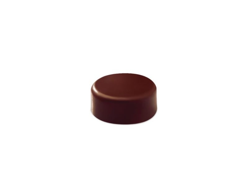 Praline mould, PC113, round, smooth, 21 pralines - Pavoni