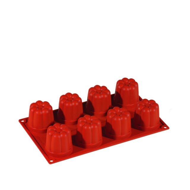 Baking mold in silicone, Bavarian, 15 pcs - Pavoni