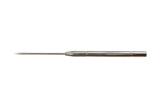 Stainless steel preparation needle, straight pointed