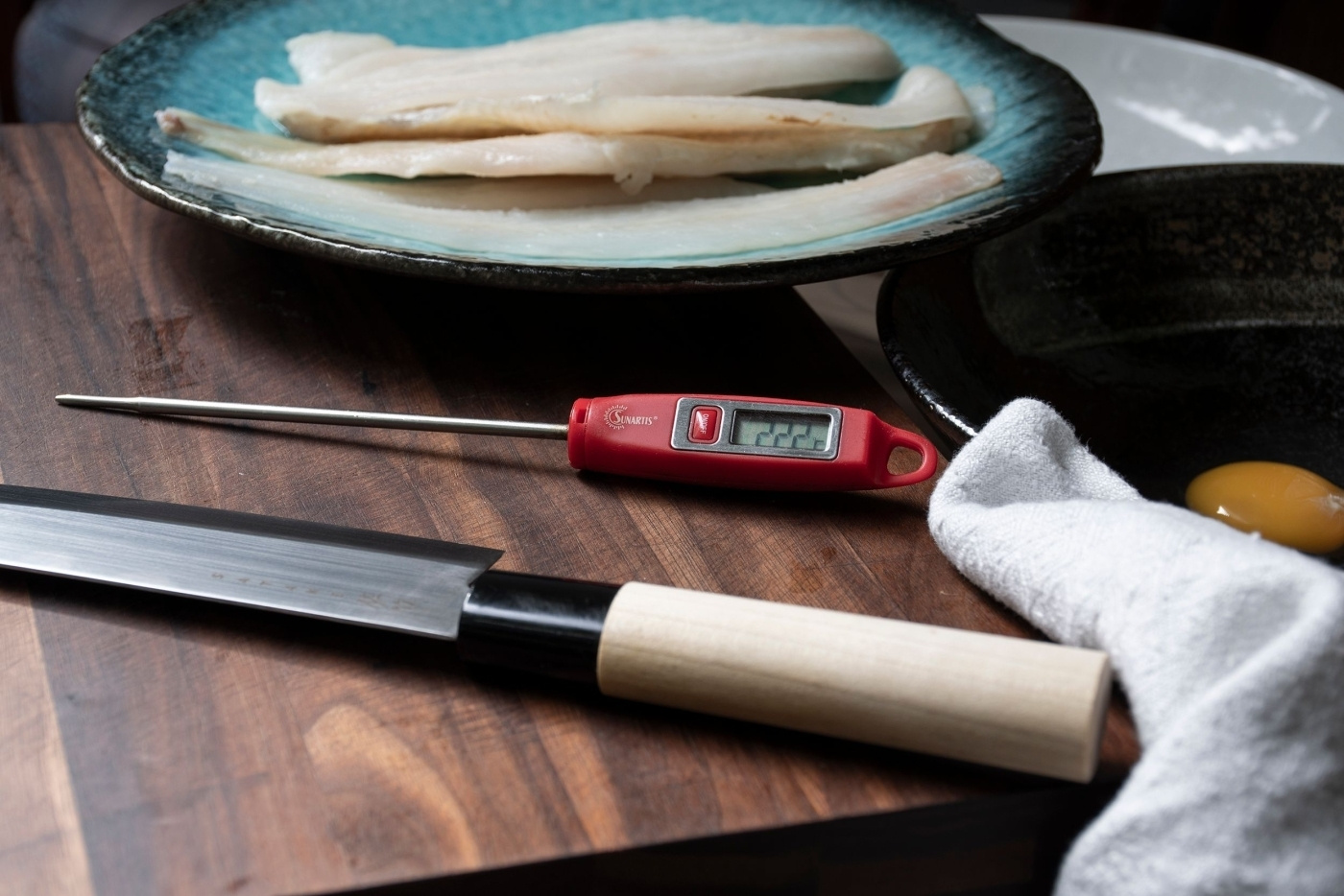 Mingle Digital Cooking Thermometer - Thermometers & Kitchen Timers Red - M514R