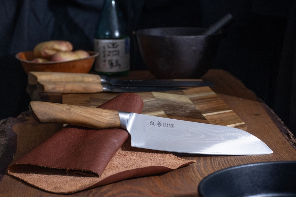 Kaizen Santoku Chef Knife 18 cm