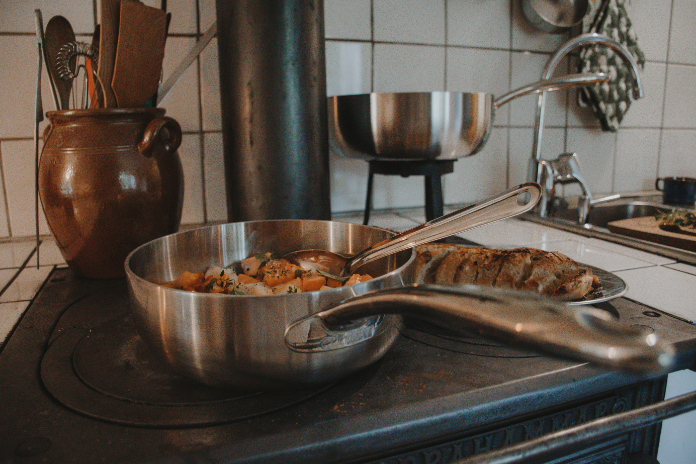 Coated frying pan, Mathias Dahlgren - Culimat - 28 cm + 20 cm - Shop online