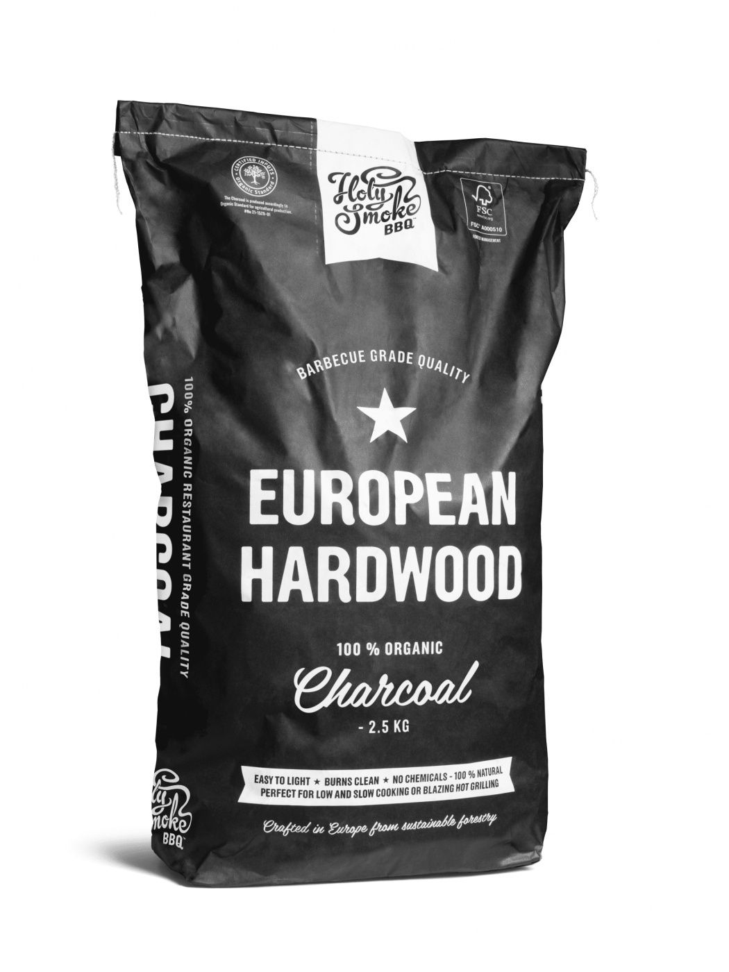 Barbecue charcoal Lump Charcoal 2 5 kg Holy Smoke BBQ