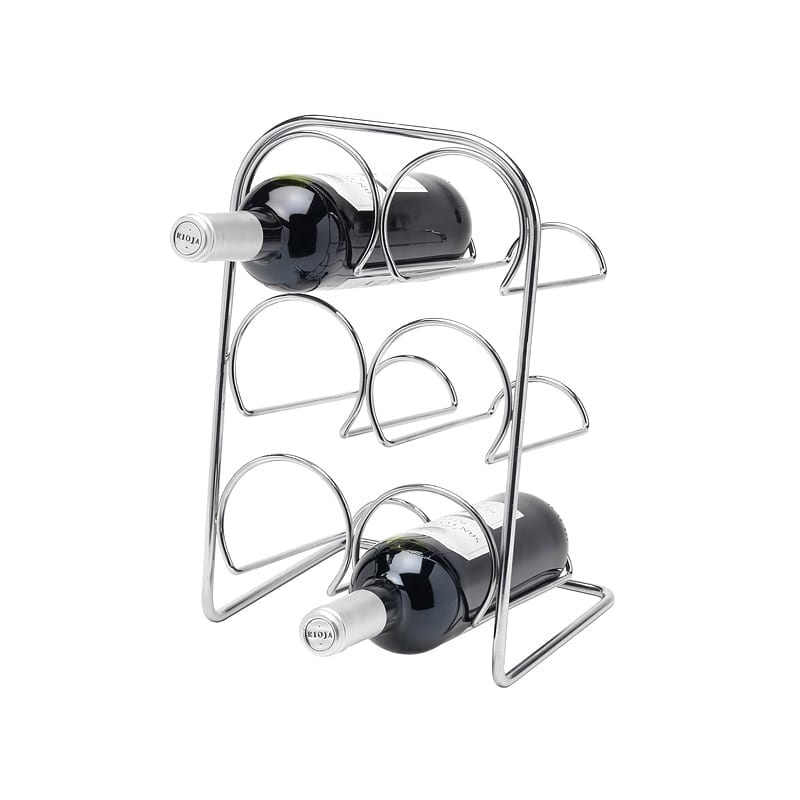 Chrome wine online rack